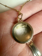 Load image into Gallery viewer, Upcycled Designer Pendant Necklace #212 - Coin
