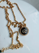 Load image into Gallery viewer, Upcycled Designer Pendant Necklace #136