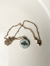 Load image into Gallery viewer, Upcycled Designer Pendant Necklace #179 - Pale Blue