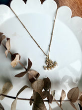 Load image into Gallery viewer, Upcycled Designer Pendant Necklace #214 - Five Pearl