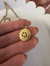 Load image into Gallery viewer, Upcycled Designer Pendant Necklace #236 - Center Star