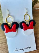 Load image into Gallery viewer, Theme Park Mouse Earrings (Multiple Styles Available! Click Through)