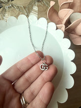Load image into Gallery viewer, Upcycled Designer Pendant Necklace #233 - Small Silver