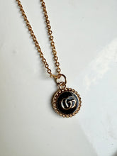 Load image into Gallery viewer, Upcycled Designer Pendant Necklace #136