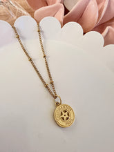 Load image into Gallery viewer, Upcycled Designer Pendant Necklace #236 - Center Star