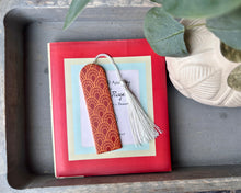 Load image into Gallery viewer, Rainbows Polymer Clay Bookmark