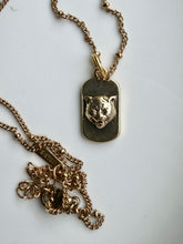 Load image into Gallery viewer, Upcycled Designer Pendant Necklace #193 - Tiger