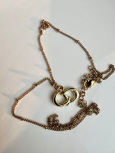 Load image into Gallery viewer, Upcycled Designer Pendant Necklace #162 - Gold CD