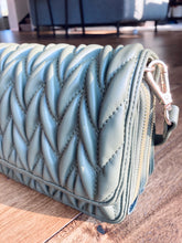 Load image into Gallery viewer, CLEARANCE Giselle Quilted Crossbody Bag In Olive