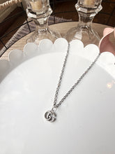 Load image into Gallery viewer, Upcycled Designer Pendant Necklace #234 - Mini Silver
