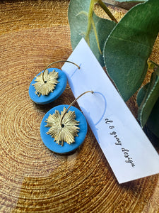 Briar Dangle Earrings - Skies