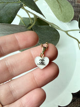 Load image into Gallery viewer, Upcycled Designer Pendant Necklace #201 - Tiny Heart
