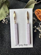 Load image into Gallery viewer, Lolly Lavender Dangle Earrings
