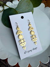 Load image into Gallery viewer, Mya Earrings - Gold Metal
