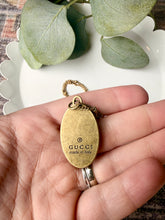 Load image into Gallery viewer, Upcycled Designer Pendant Necklace #206 - Lg Black Oval
