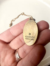 Load image into Gallery viewer, Upcycled Designer Pendant Necklace #180 - Lg White Oval
