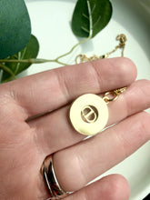 Load image into Gallery viewer, Upcycled Designer Pendant Necklace #192 - Gold
