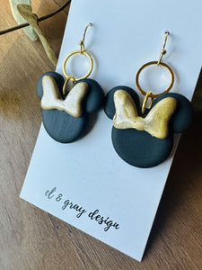 Theme Park Mouse Earrings (Multiple Styles Available! Click Through)