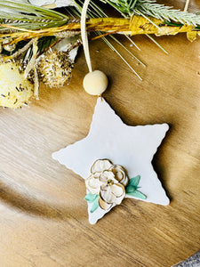 Flower Star Ornament
