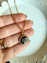 Load image into Gallery viewer, Upcycled Designer Pendant Necklace #136

