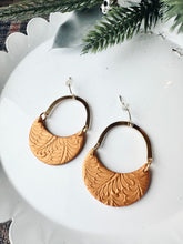 Load image into Gallery viewer, Golden Sun Dangle Earrings
