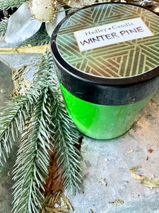 Winter Pine Soy Candle (Multiple Sizes Available)