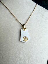 Load image into Gallery viewer, Upcycled Designer Pendant Necklace #152
