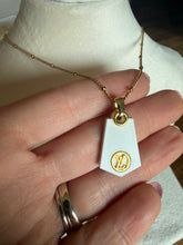 Load image into Gallery viewer, Upcycled Designer Pendant Necklace #152
