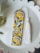 Load image into Gallery viewer, Lemon Drop Polymer Clay Bookmark
