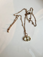 Load image into Gallery viewer, Upcycled Designer Pendant Necklace #162 - Gold CD
