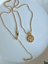 Load image into Gallery viewer, Upcycled Designer Pendant Necklace #119 - TB Round
