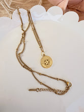 Load image into Gallery viewer, Upcycled Designer Pendant Necklace #236 - Center Star
