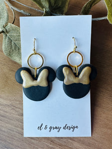 Theme Park Mouse Earrings (Multiple Styles Available! Click Through)