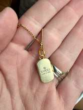 Load image into Gallery viewer, Upcycled Designer Pendant Necklace #193 - Tiger
