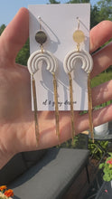 Load and play video in Gallery viewer, Ja’Ve Dangle Earrings
