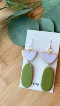 Load and play video in Gallery viewer, Two-Toned Dangle Earrings II
