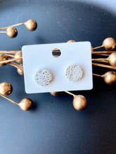 Load image into Gallery viewer, Snow Globe Stud Earrings
