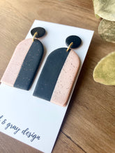 Load image into Gallery viewer, Two-Toned Bell Dangle Earrings
