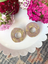 Load image into Gallery viewer, Shiny Irregular Donut Large Stud Earrings
