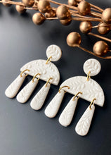 Load image into Gallery viewer, Ivory Maiden Dangle Earrings
